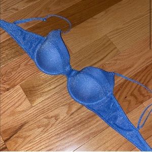 Triangl Sparkle Bikini with underwire size small top and bottoms